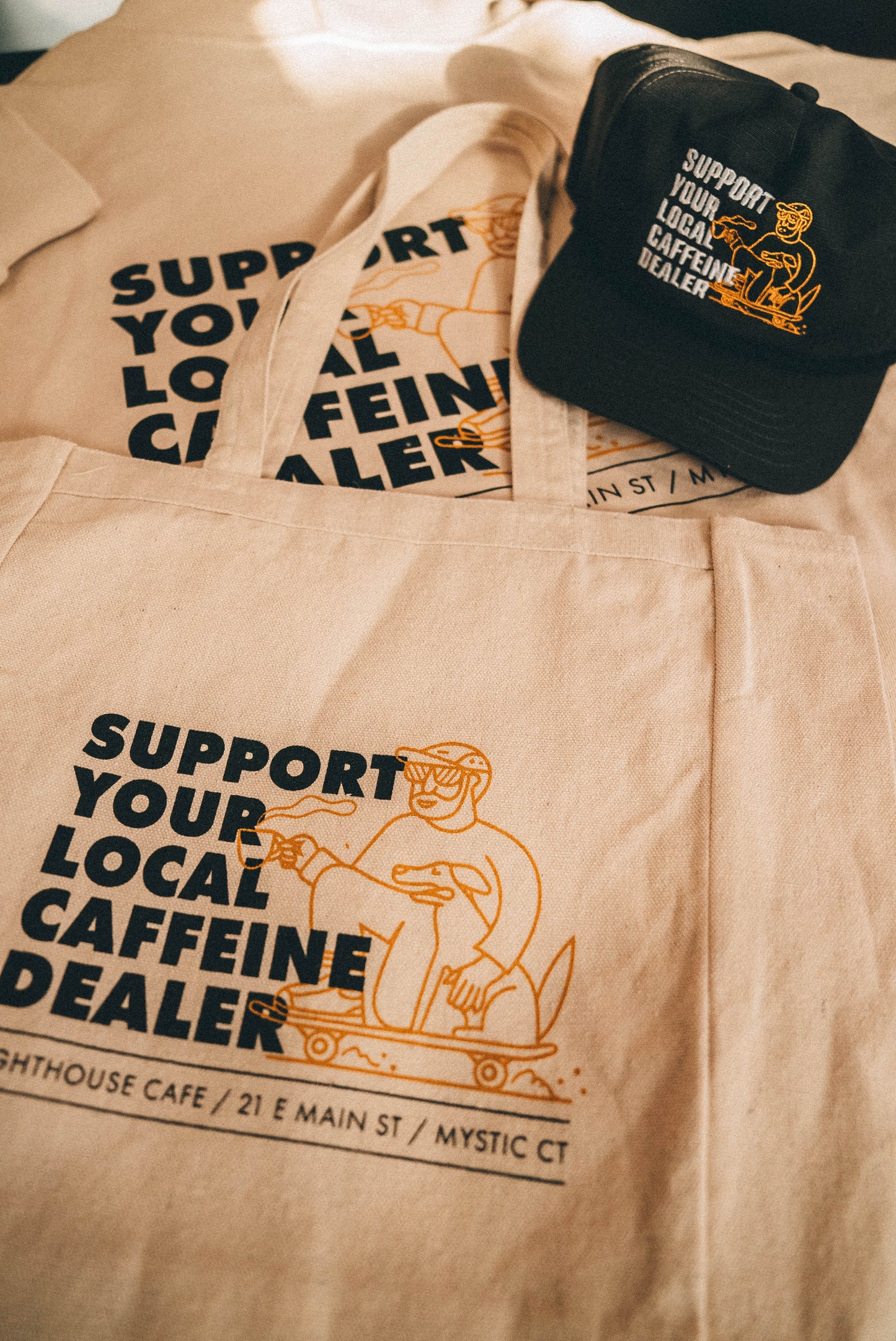 Caffeine Dealer Tote Bag