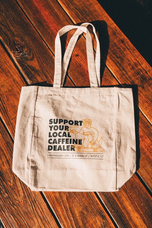 Caffeine Dealer Tote Bag